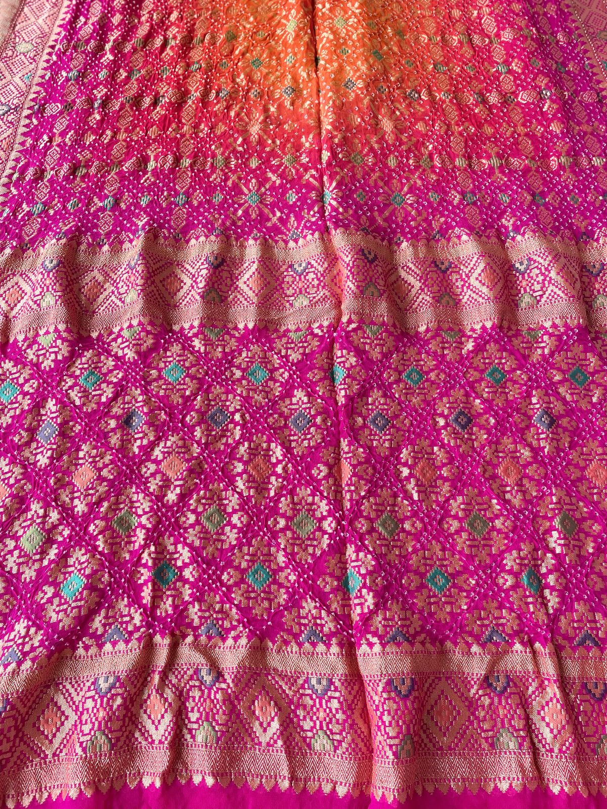 Avika - Bright as Sun Meenakari Saree