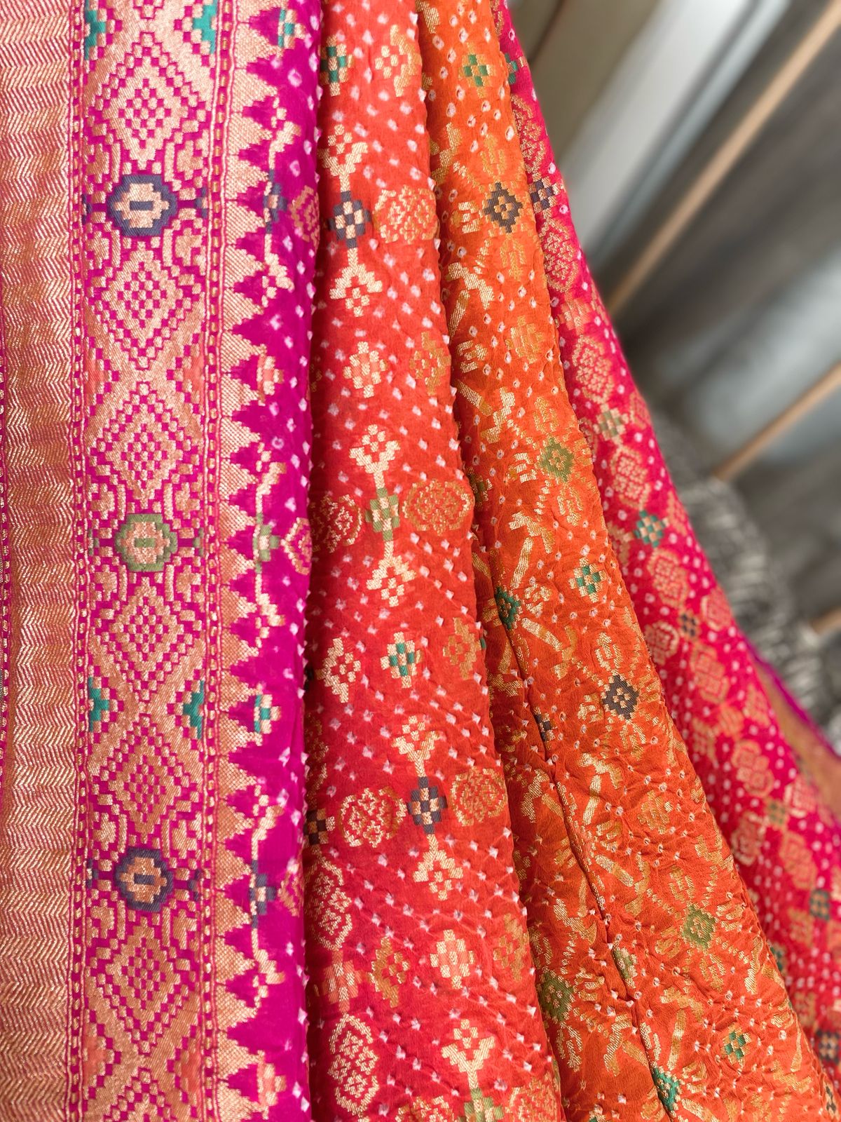 Avika - Bright as Sun Meenakari Saree