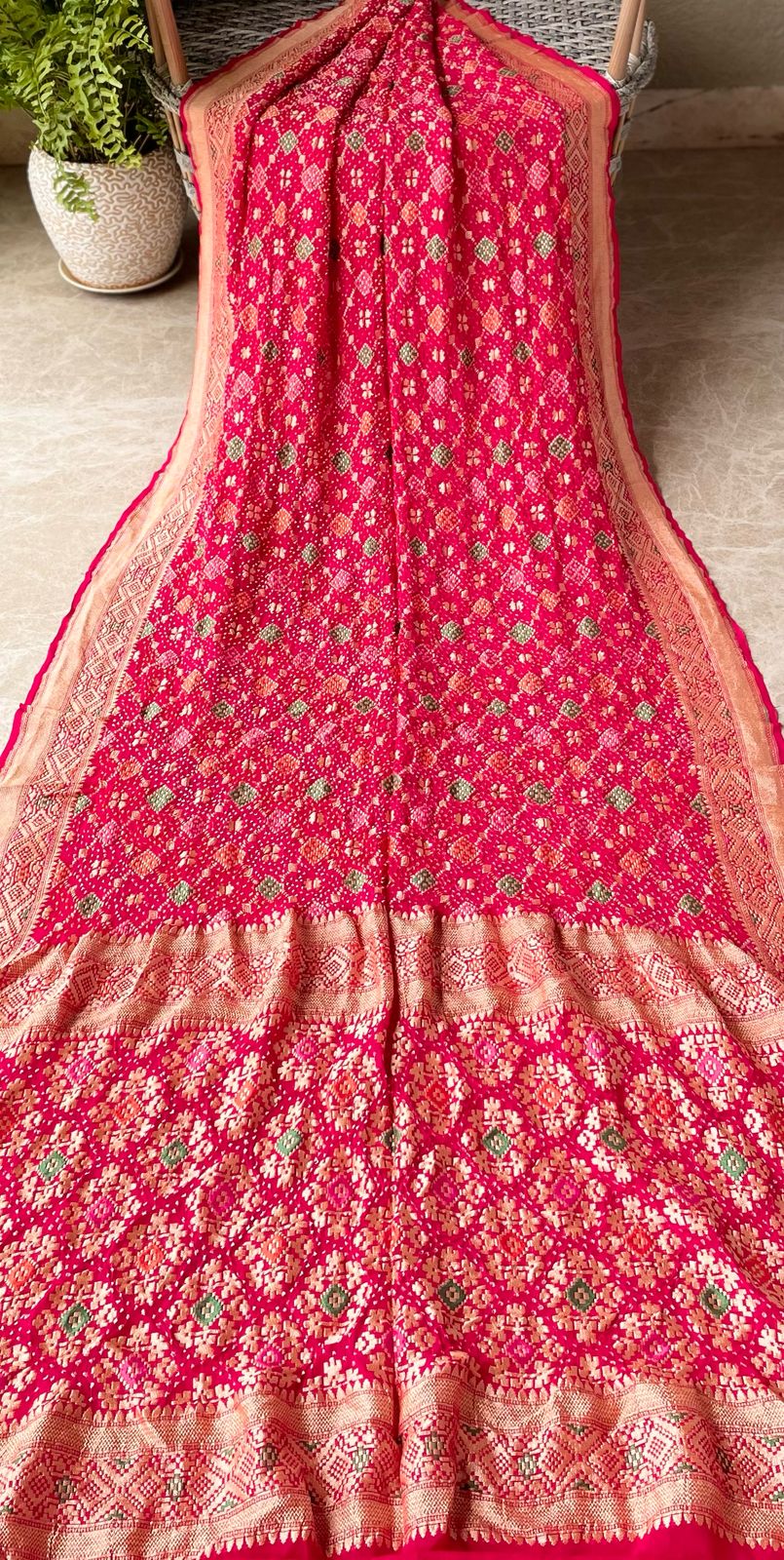 Adya - Unequalled Meenakari Saree