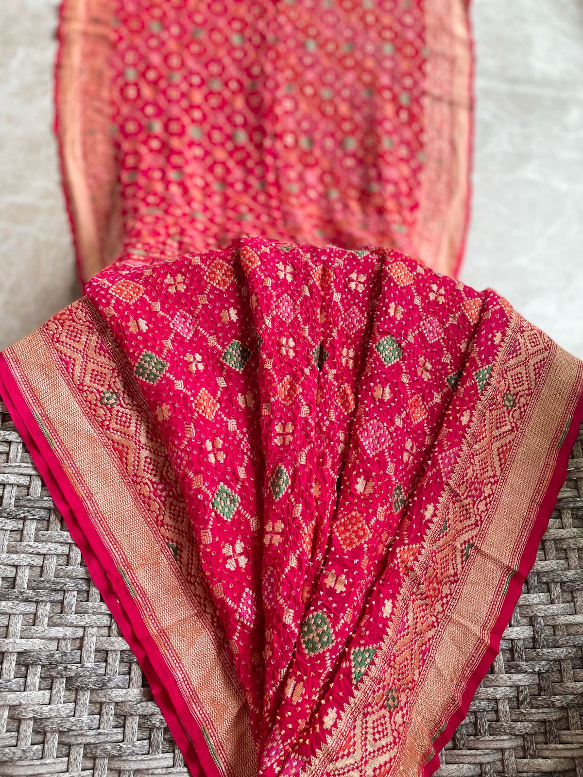 Adya - Unequalled Meenakari Saree