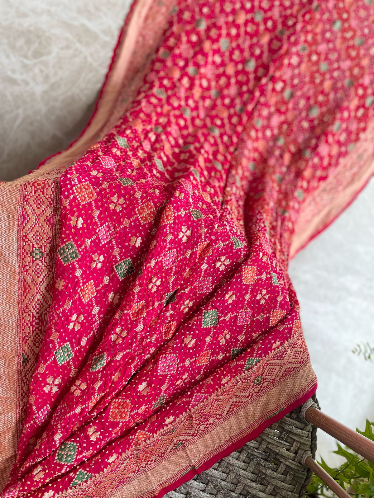 Adya - Unequalled Meenakari Saree