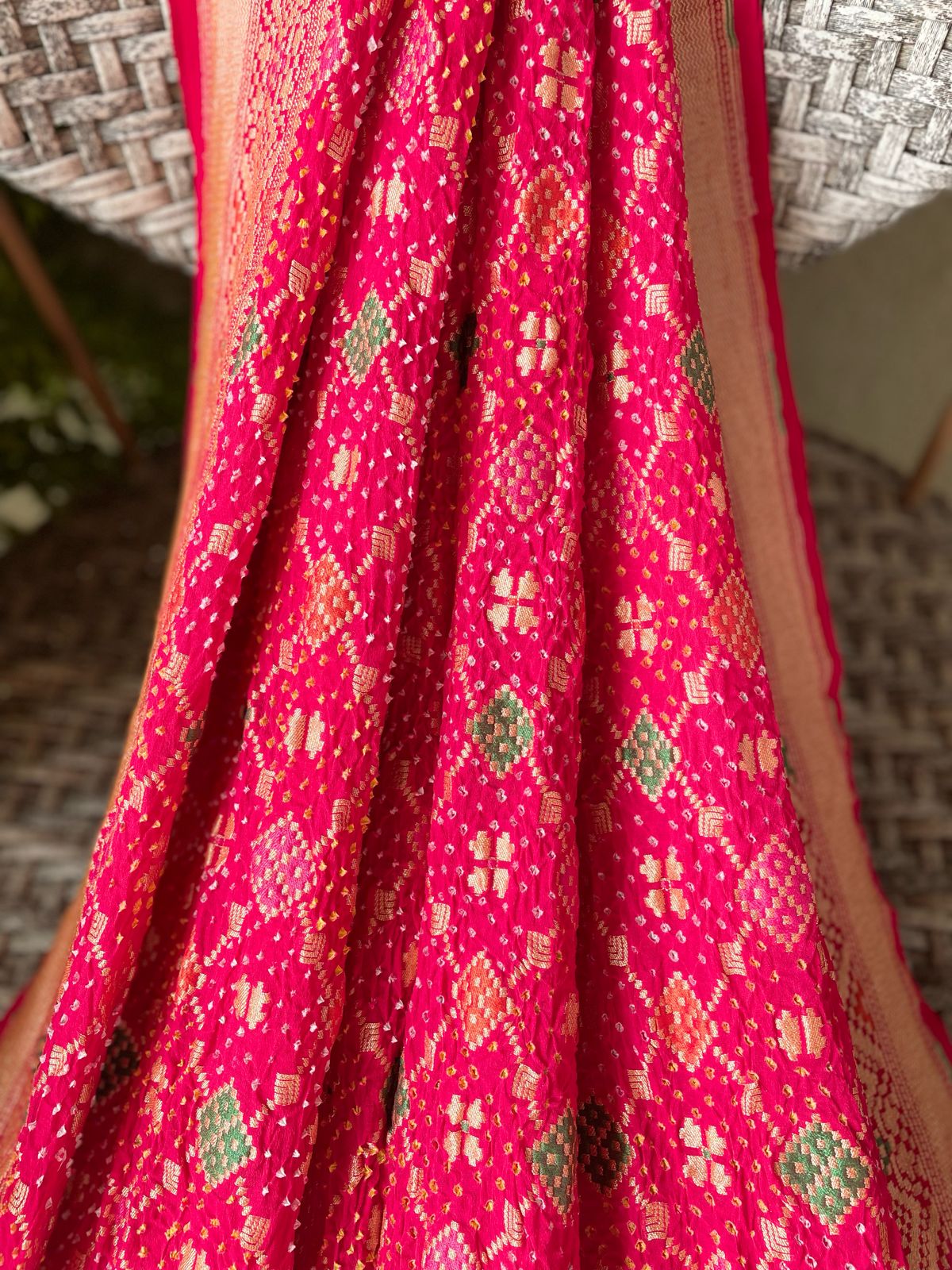 Adya - Unequalled Meenakari Saree
