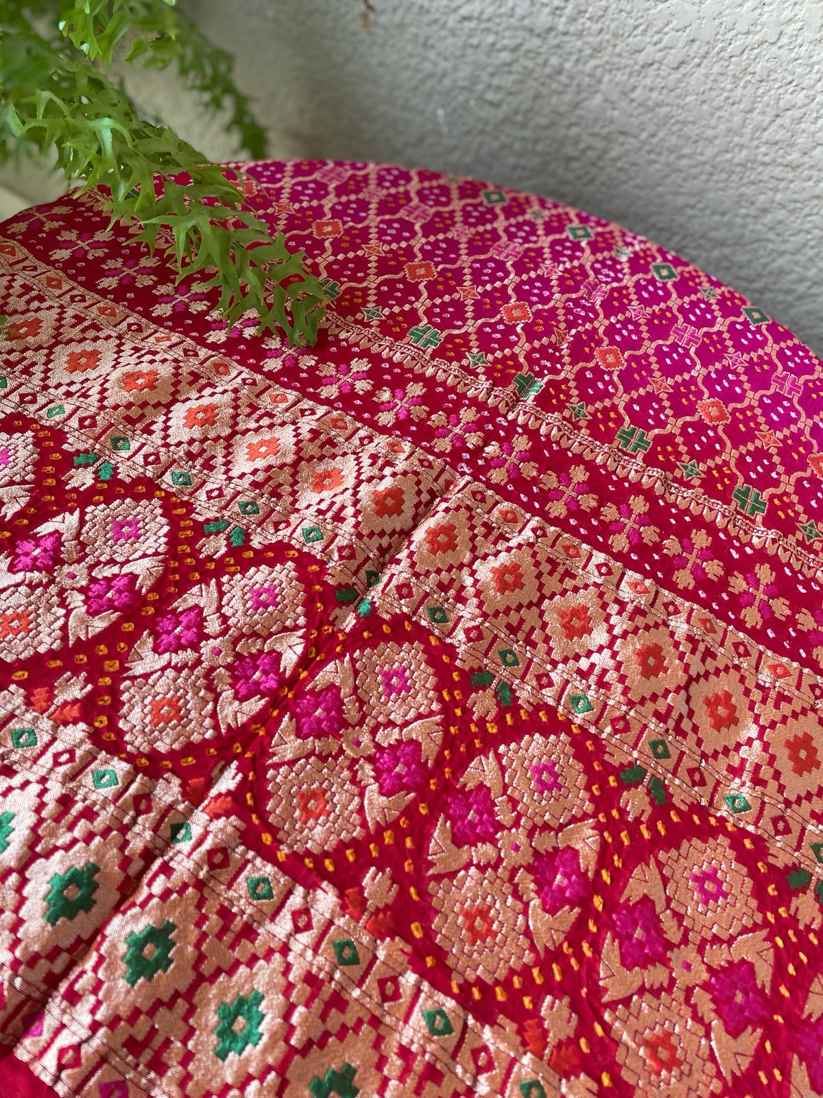 Padmini - Lotus Plant Meenakari Dupatta