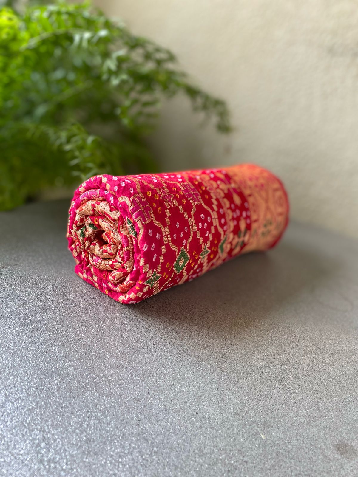 Padmini - Lotus Plant Meenakari Dupatta