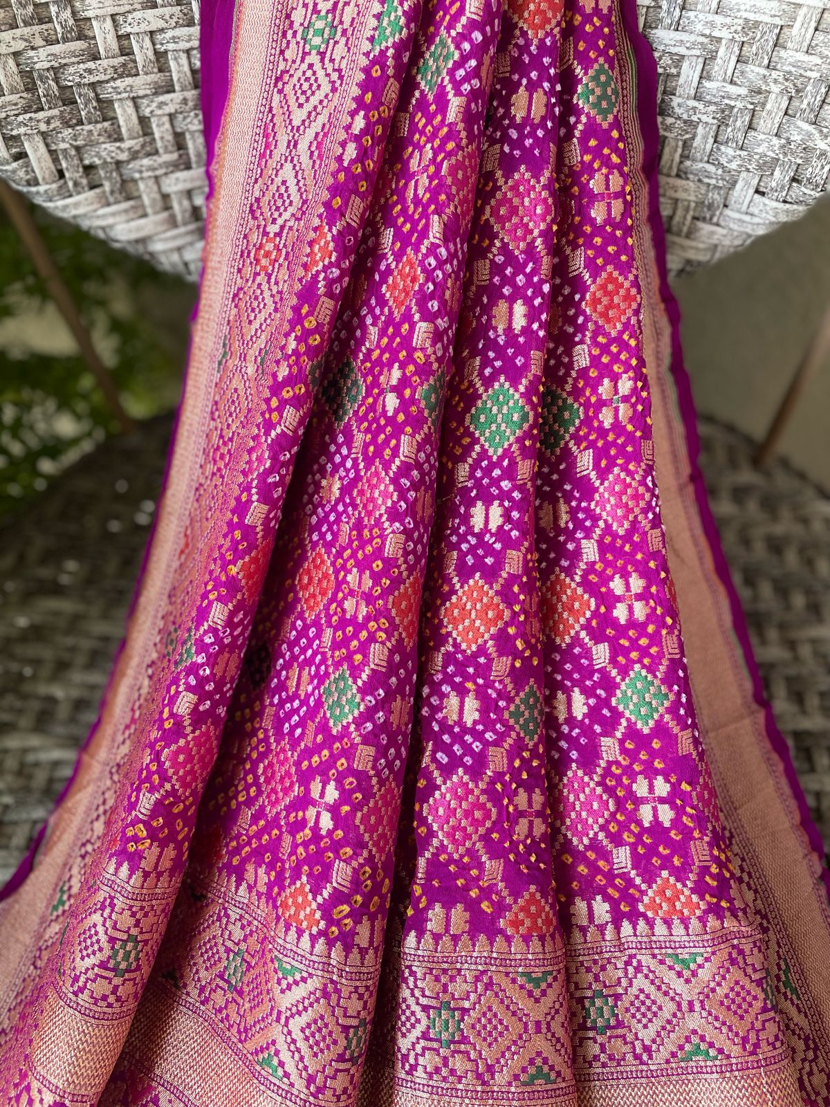 Samriddhi - Great prosperity Meenakari Dupatta