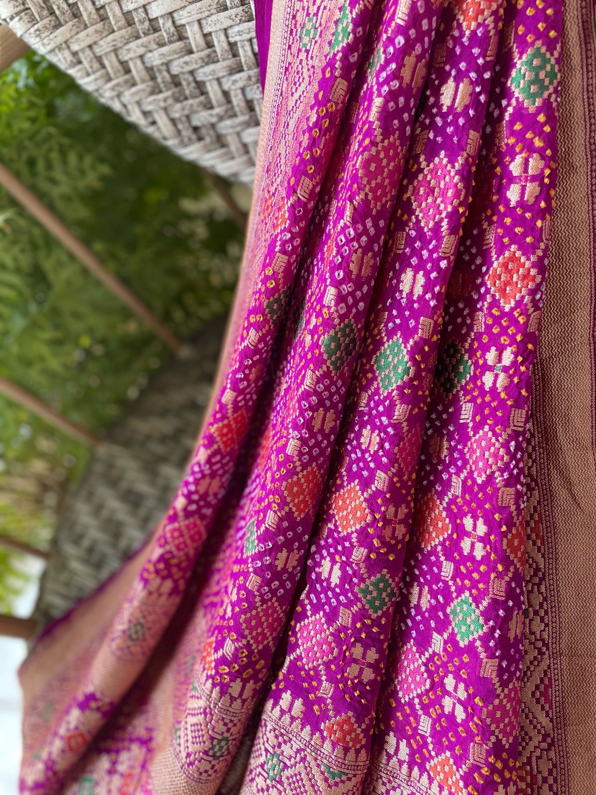 Samriddhi - Great prosperity Meenakari Dupatta