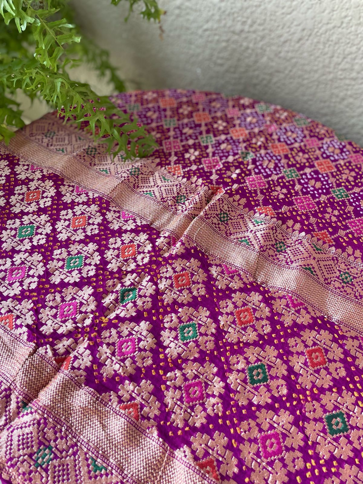 Samriddhi - Great prosperity Meenakari Dupatta