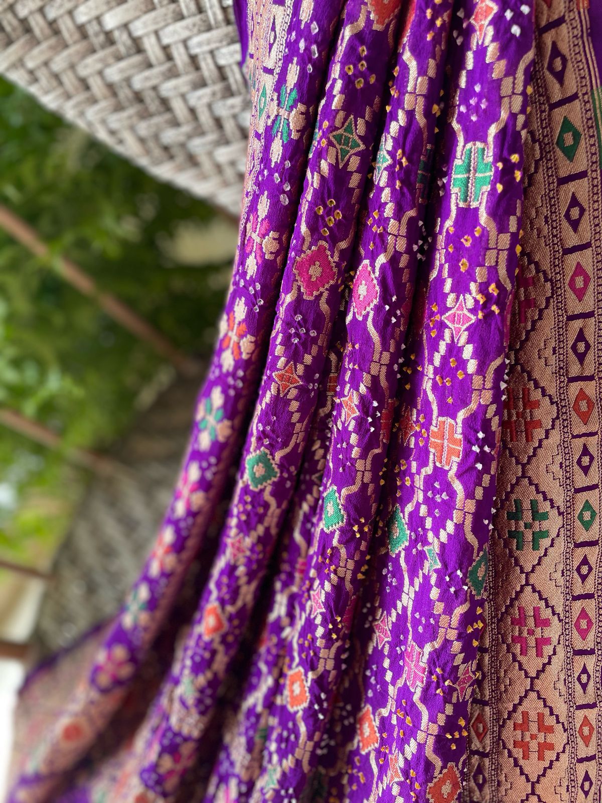 Jagruti - Awakening Meenakari Dupatta