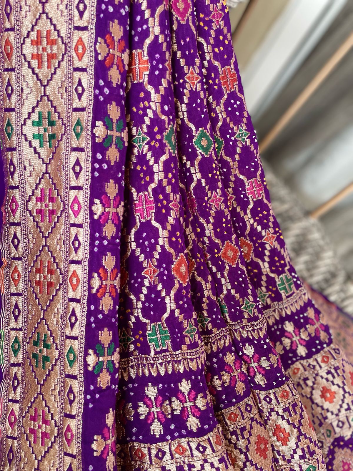 Jagruti - Awakening Meenakari Dupatta