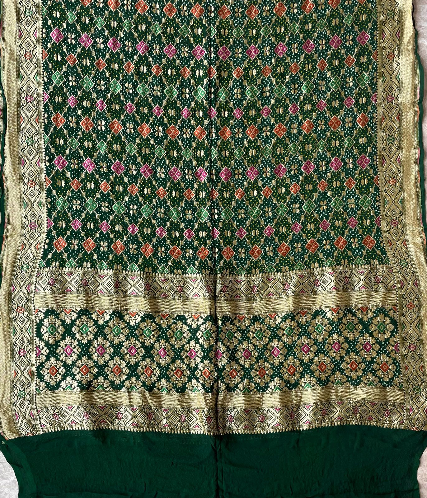 Sukriti - Auspiciousness Meenakari Dupatta