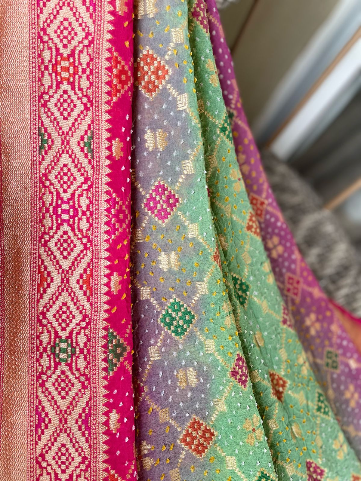 Anjali - Gift To God Meenakari Saree