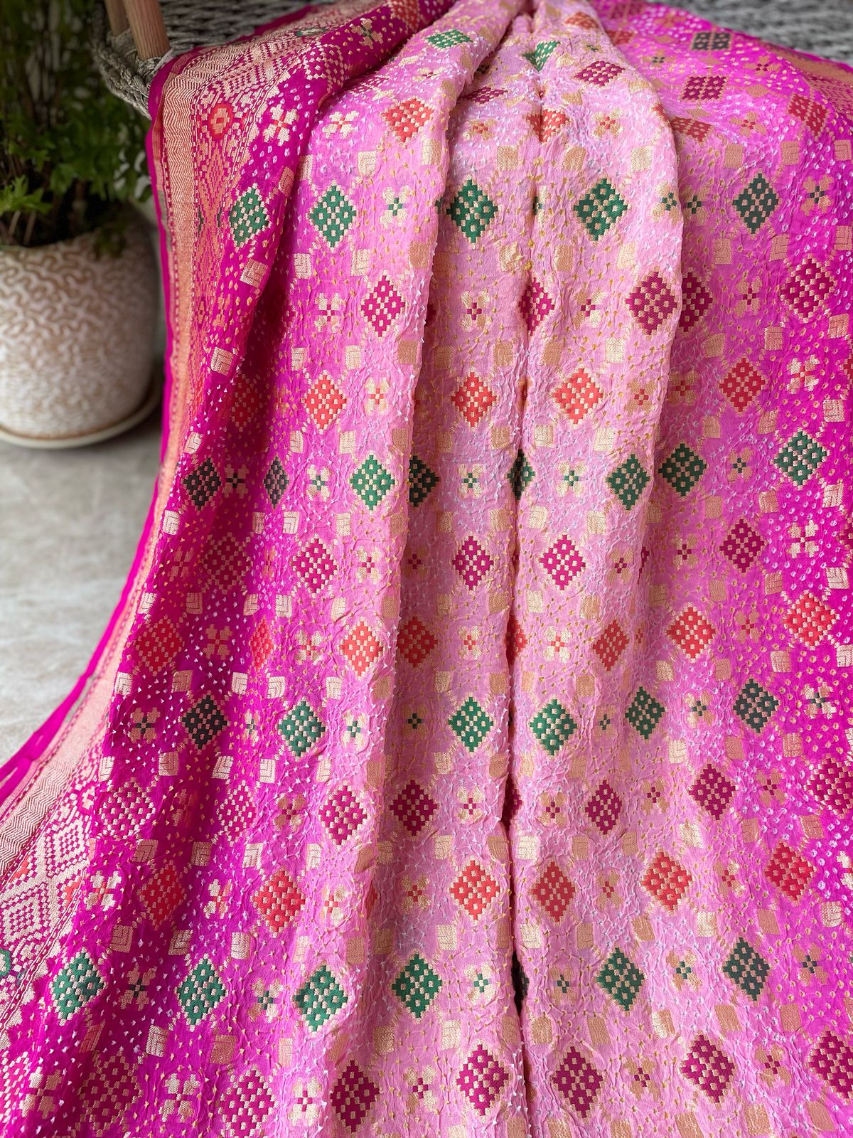 Aaftaab - Beauty of My Beloved Meenakari Saree