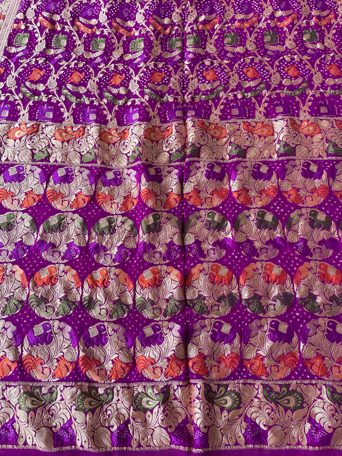 Amrita - Immortality Meenakari Motif Saree
