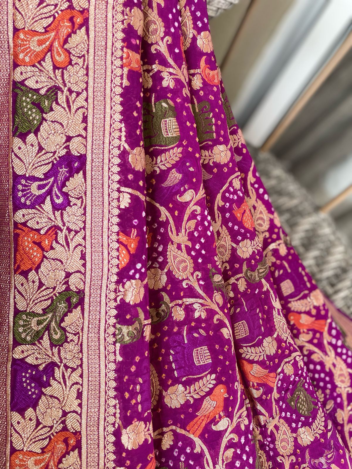 Amrita - Immortality Meenakari Motif Saree