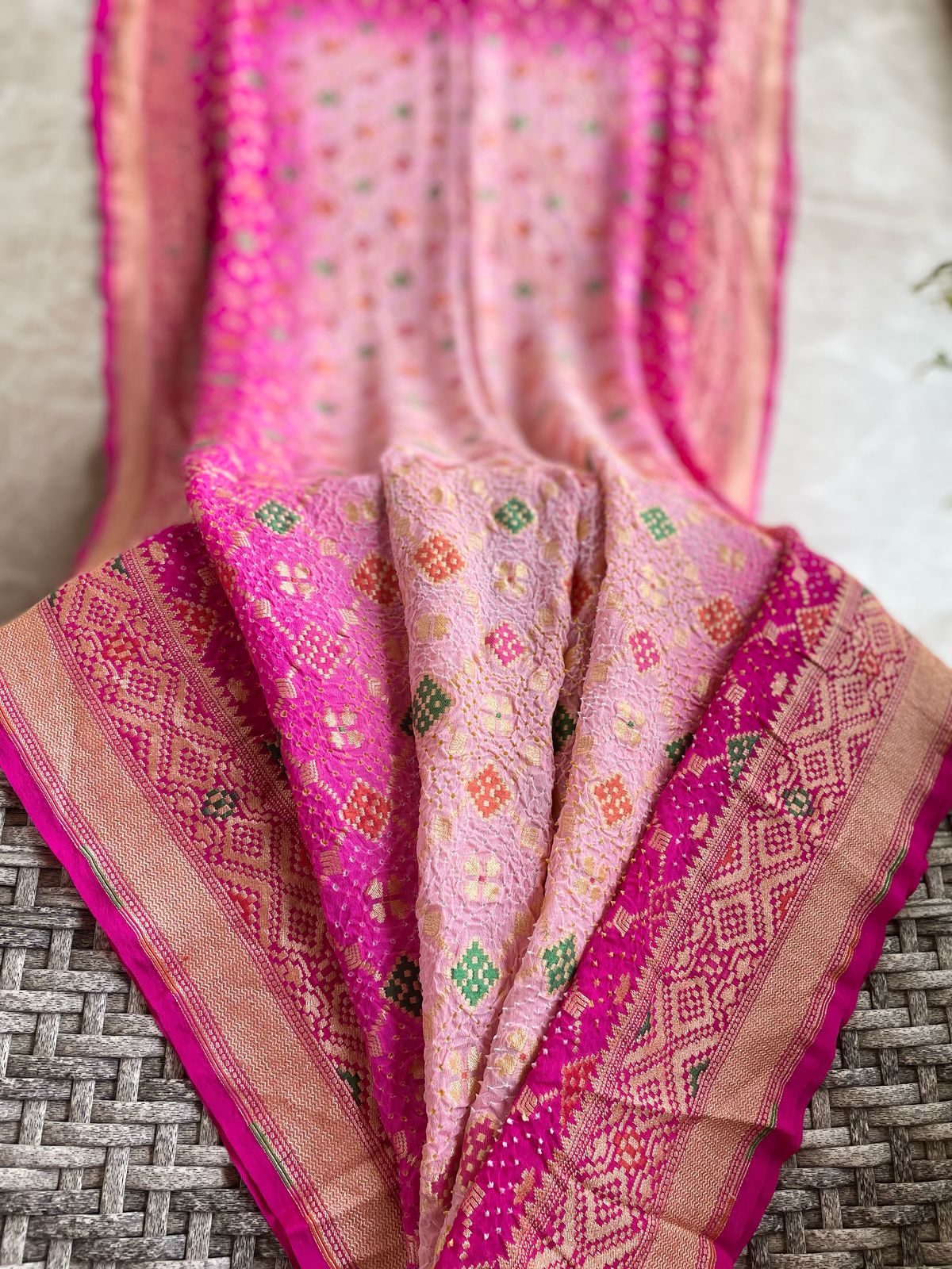Aashita - One Who Is Full Of Hope Meenakari Saree
