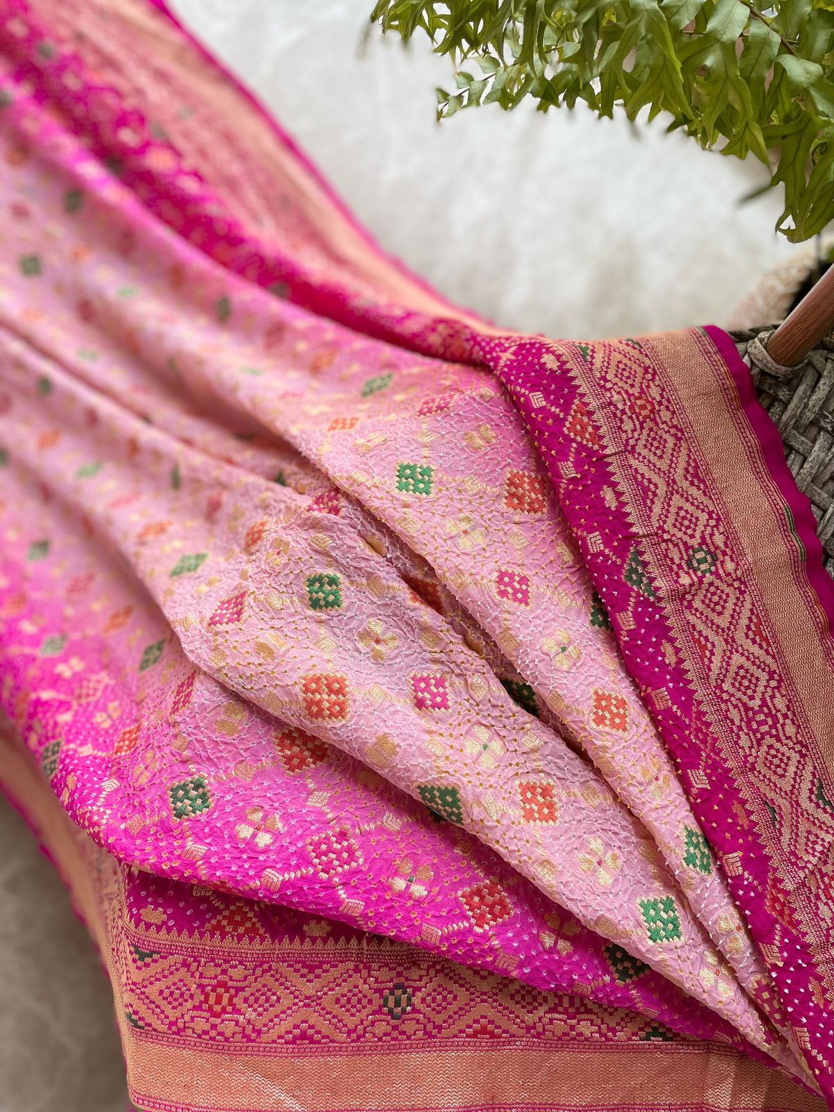 Aashita - One Who Is Full Of Hope Meenakari Saree