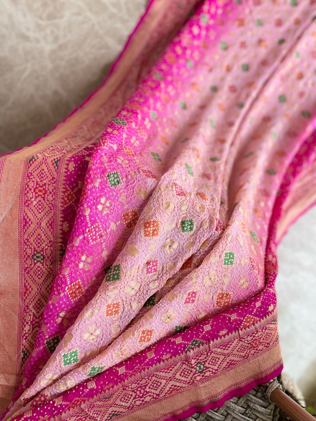 Aashita - One Who Is Full Of Hope Meenakari Saree