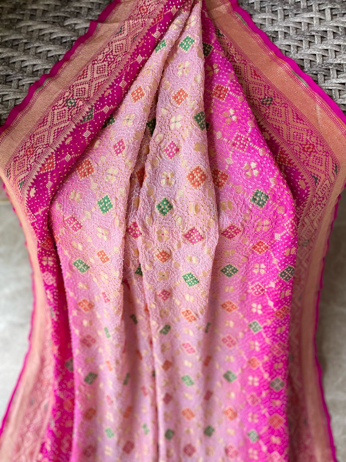Aashita - One Who Is Full Of Hope Meenakari Saree