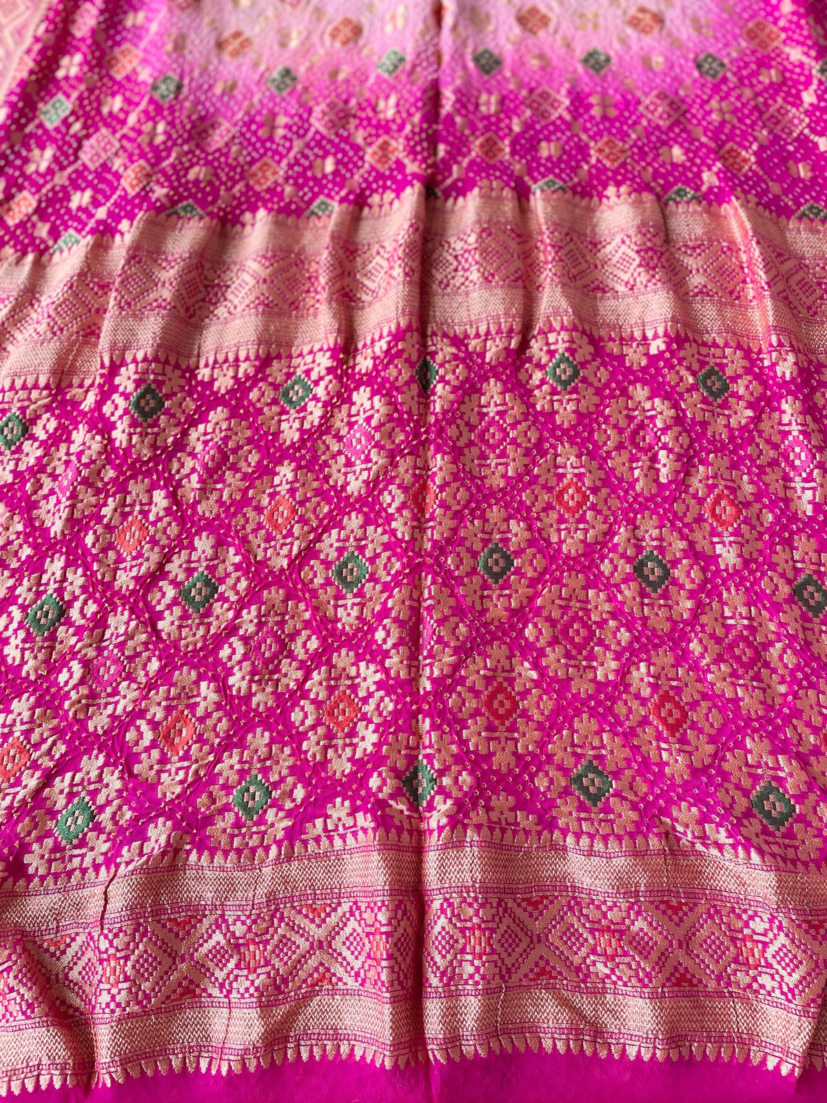 Aashita - One Who Is Full Of Hope Meenakari Saree