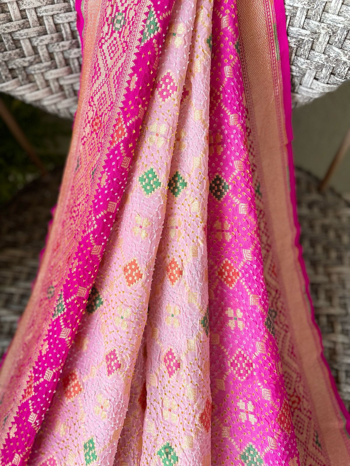 Aashita - One Who Is Full Of Hope Meenakari Saree