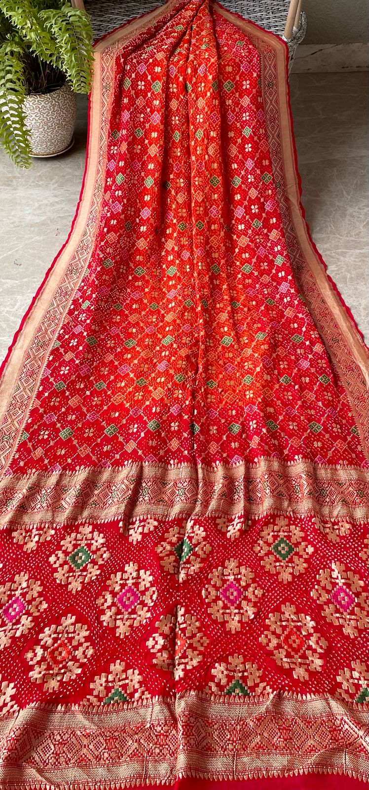 Khyati - Fame and Glory Meenakari Saree