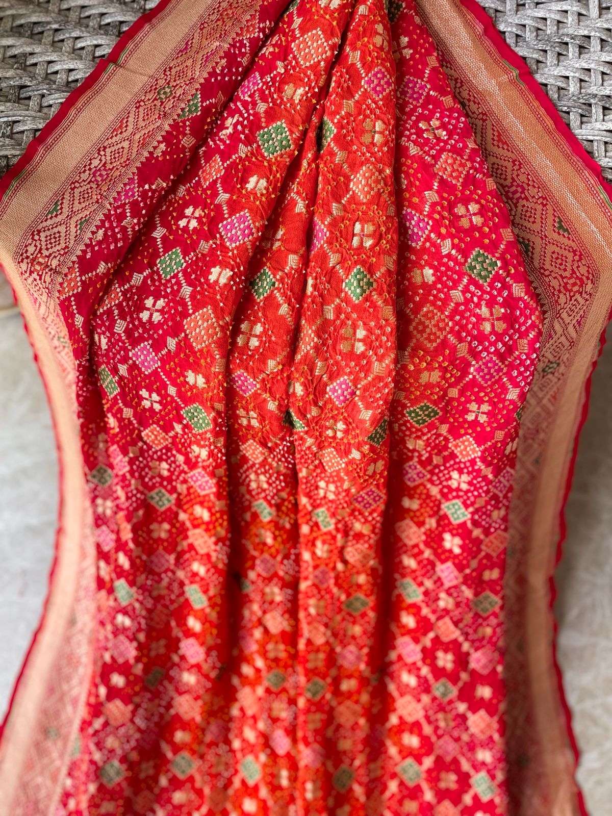 Khyati - Fame and Glory Meenakari Saree