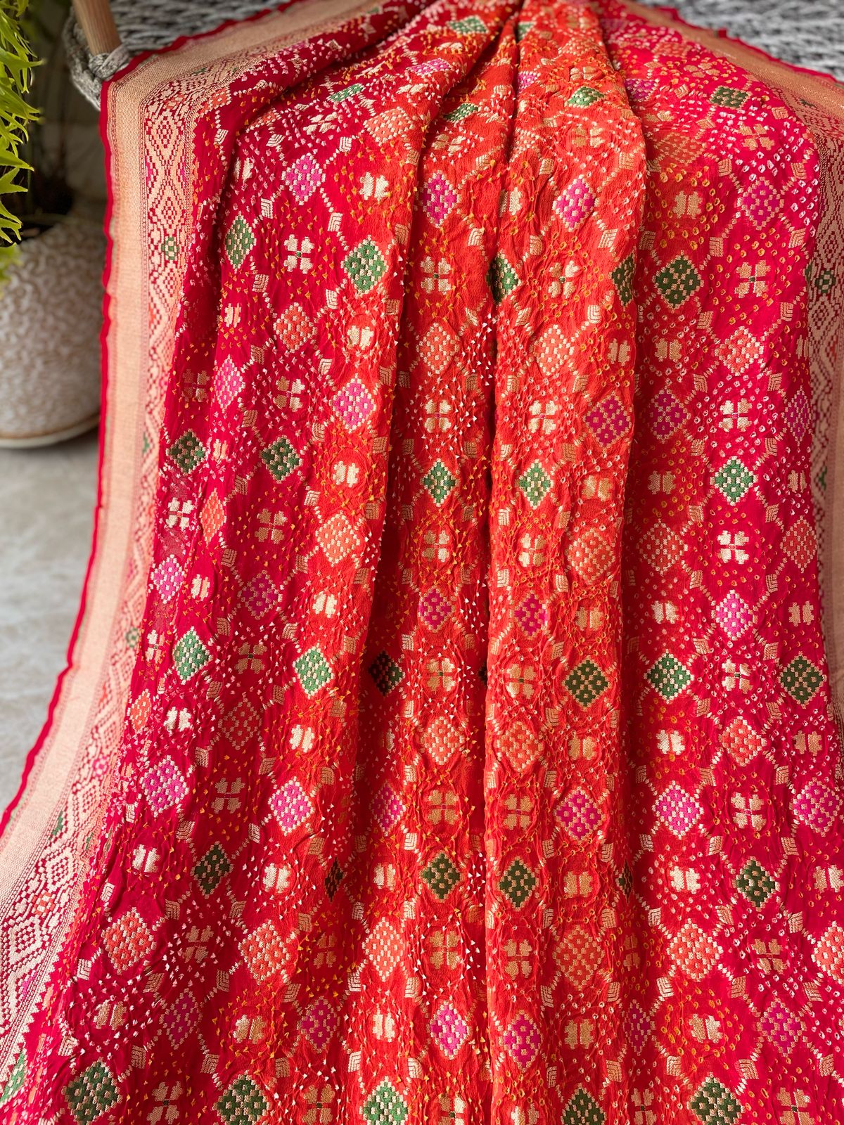 Khyati - Fame and Glory Meenakari Saree