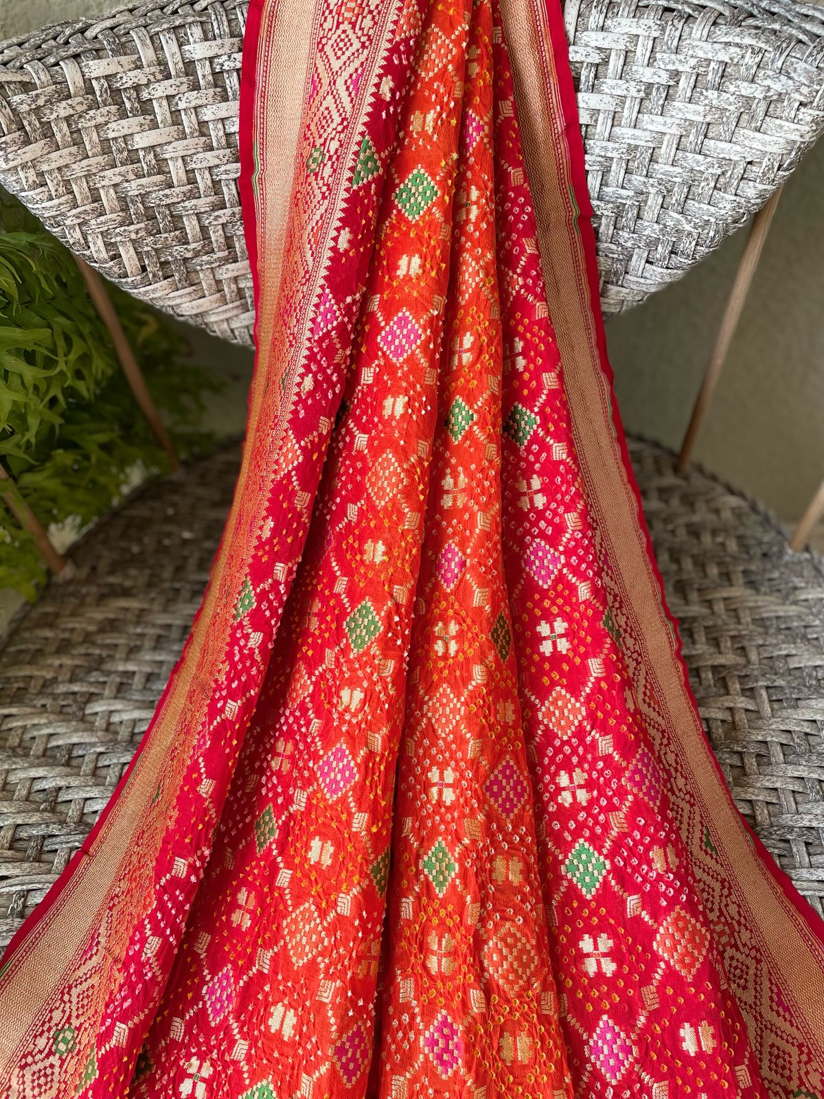 Khyati - Fame and Glory Meenakari Saree