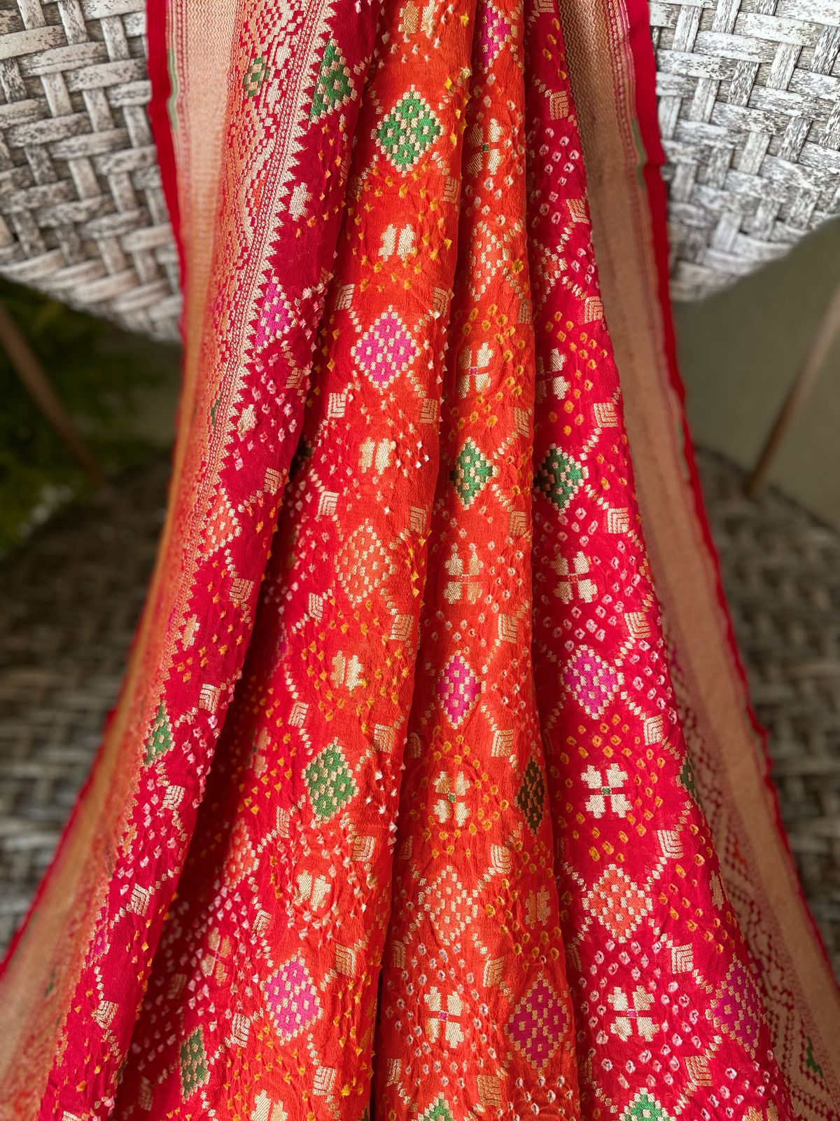 Khyati - Fame and Glory Meenakari Saree