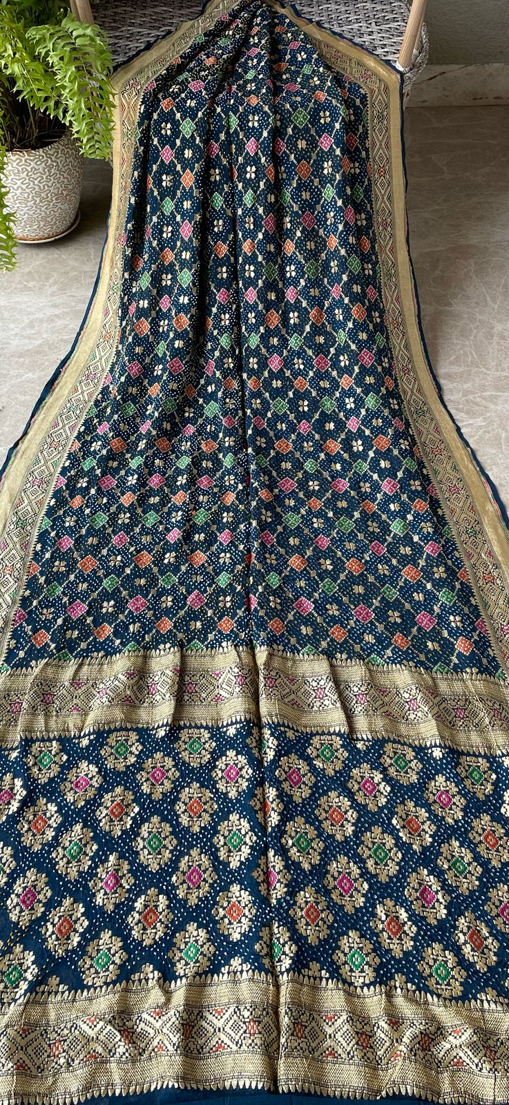 Manushree - Born to Lead Meenakari Saree