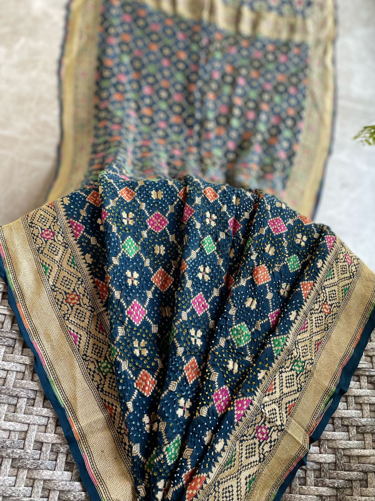 Manushree - Born to Lead Meenakari Saree