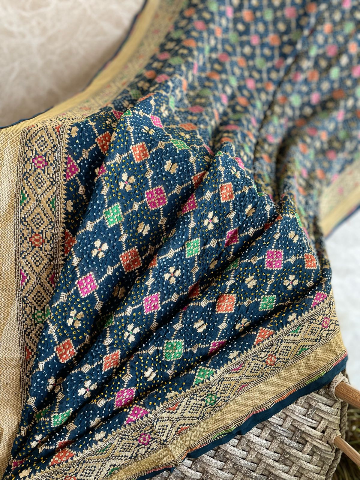 Manushree - Born to Lead Meenakari Saree