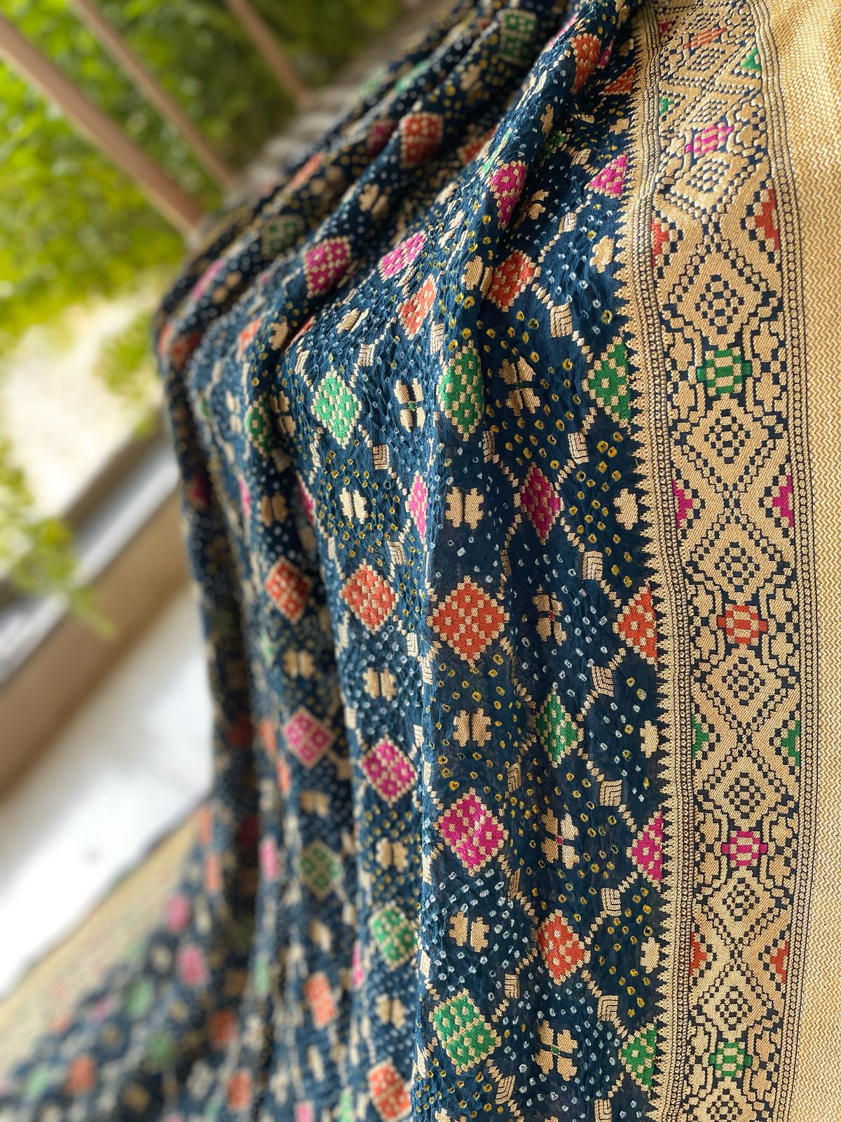 Manushree - Born to Lead Meenakari Saree