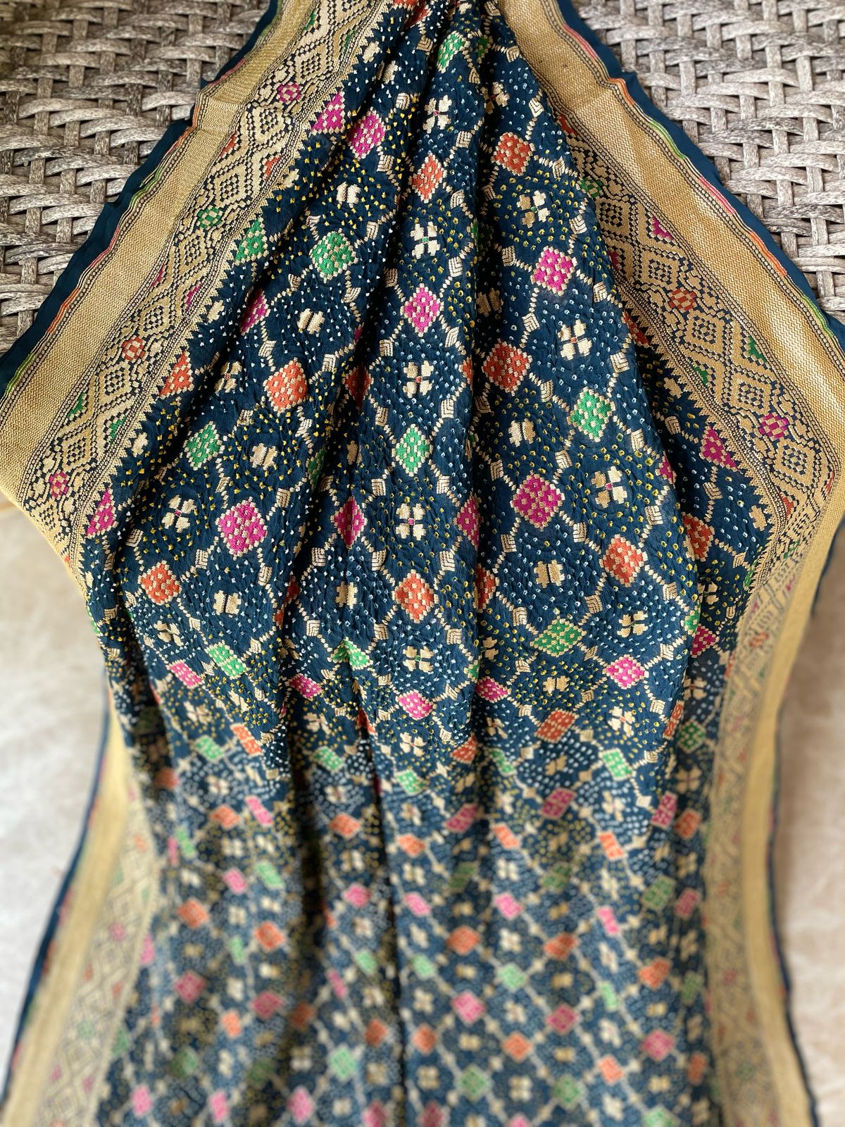Manushree - Born to Lead Meenakari Saree