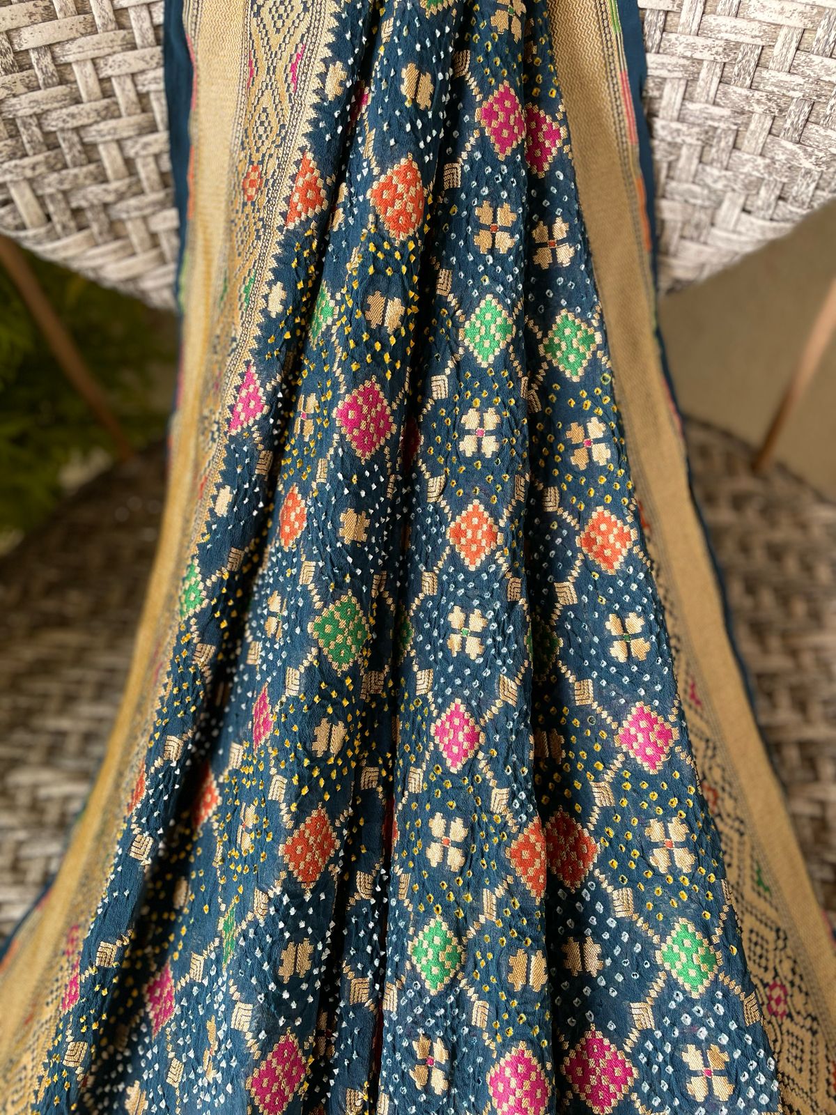 Manushree - Born to Lead Meenakari Saree