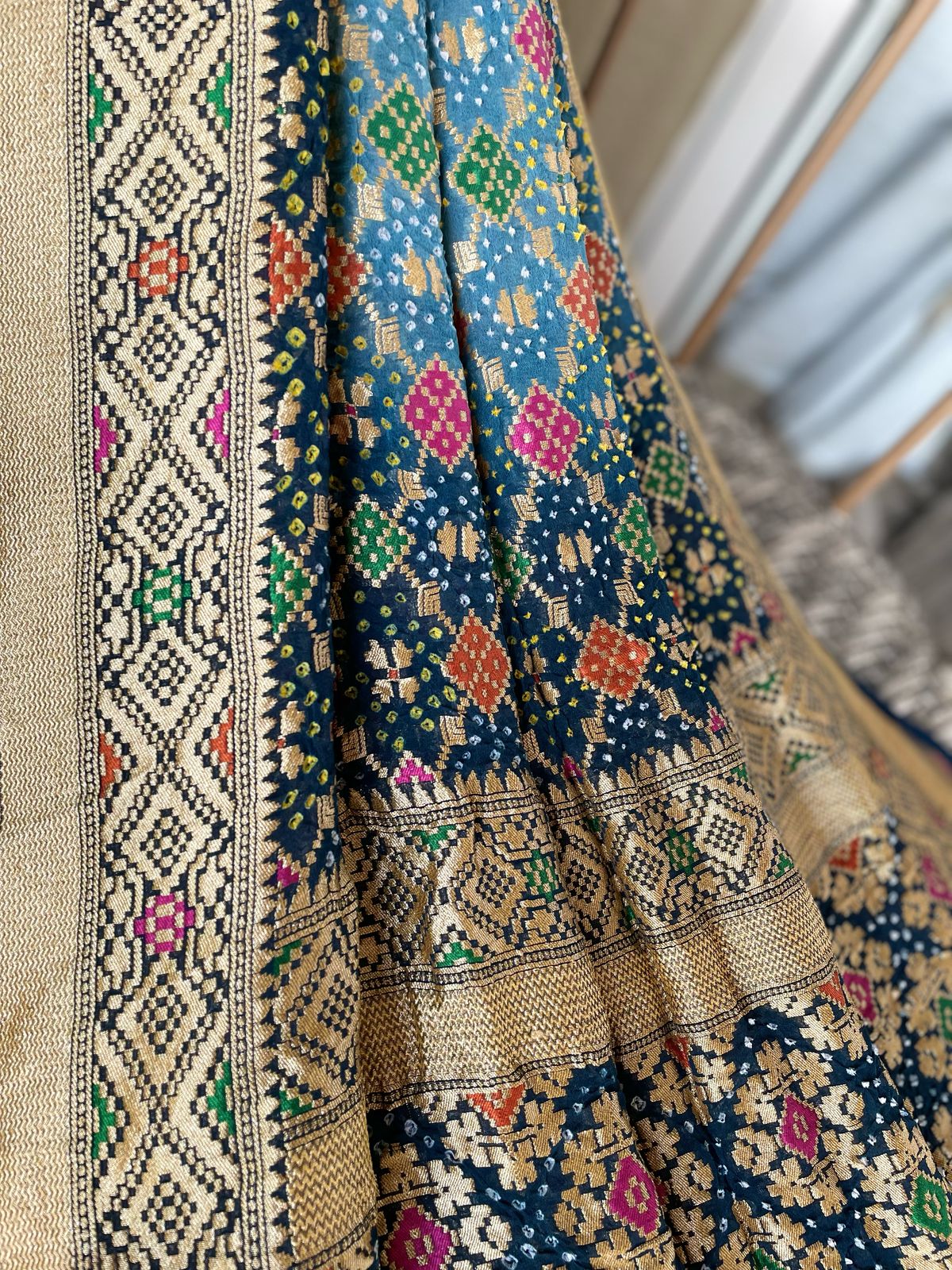 Ishaani - Goddess Parvati Meenakari Dupatta
