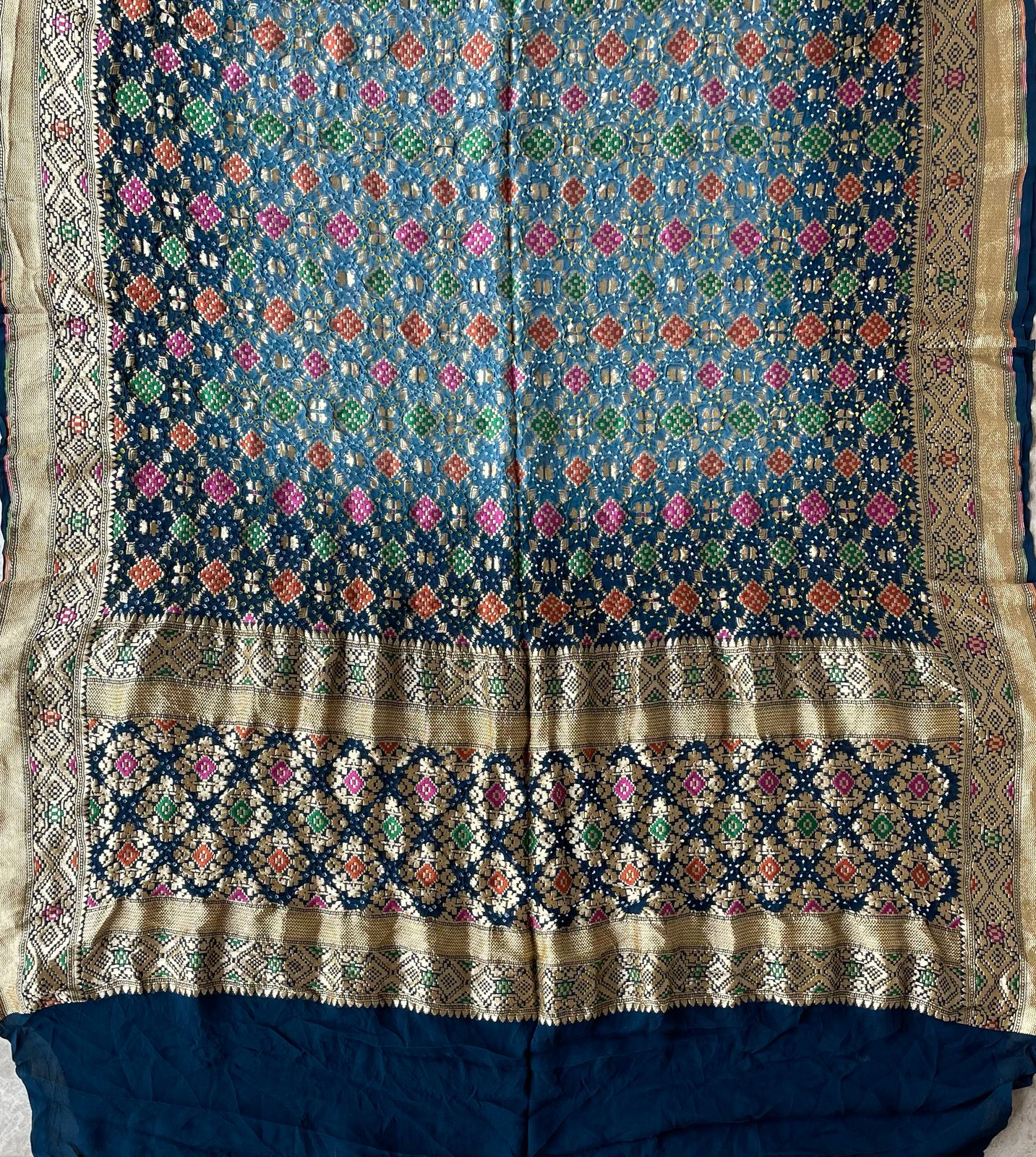 Ishaani - Goddess Parvati Meenakari Dupatta
