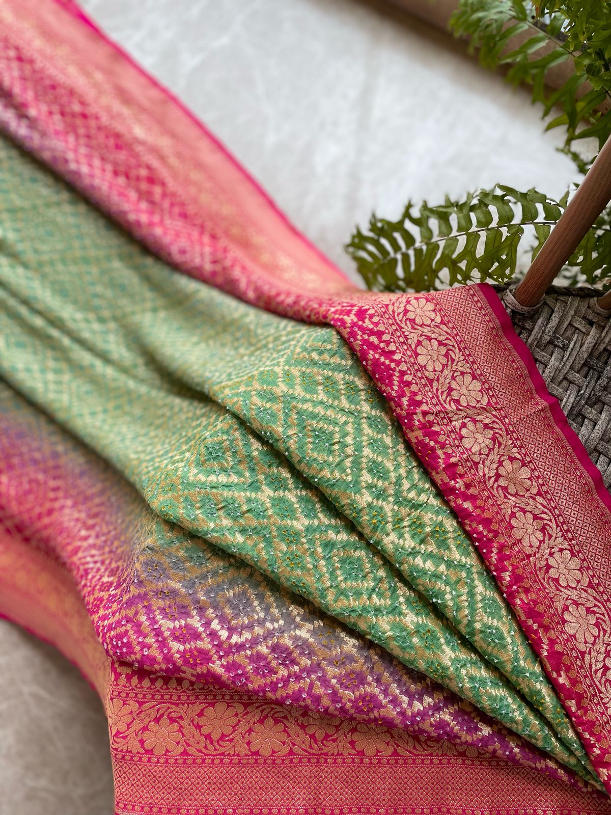 Akshara - Beautiful Words of Wisdom Saree
