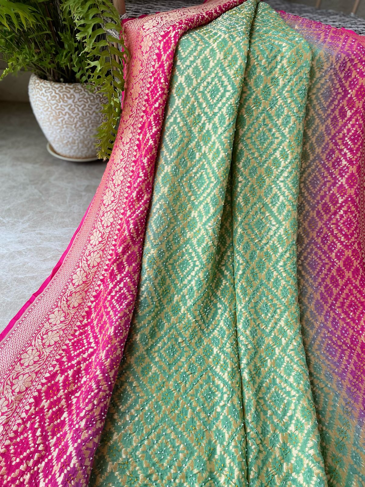 Akshara - Beautiful Words of Wisdom Saree