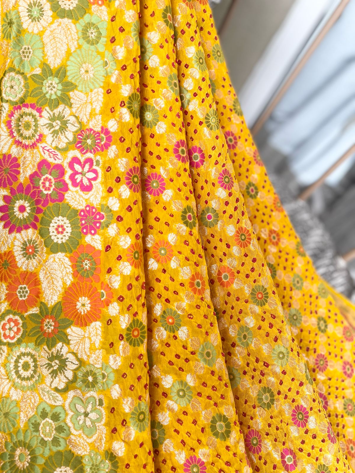 Riya - A Gem Meenakari Motif Saree