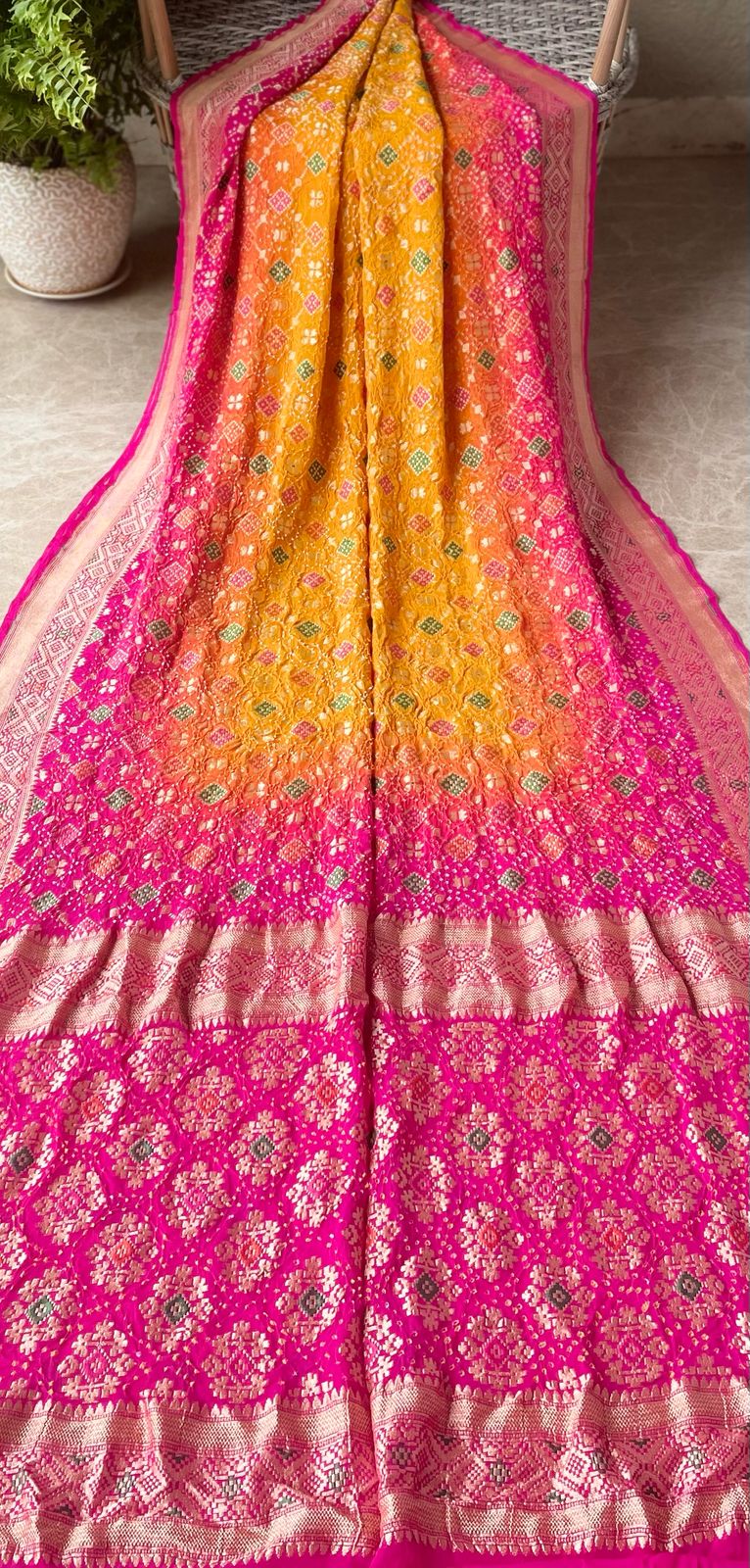 Avni - Mother Earth Meenakari Saree