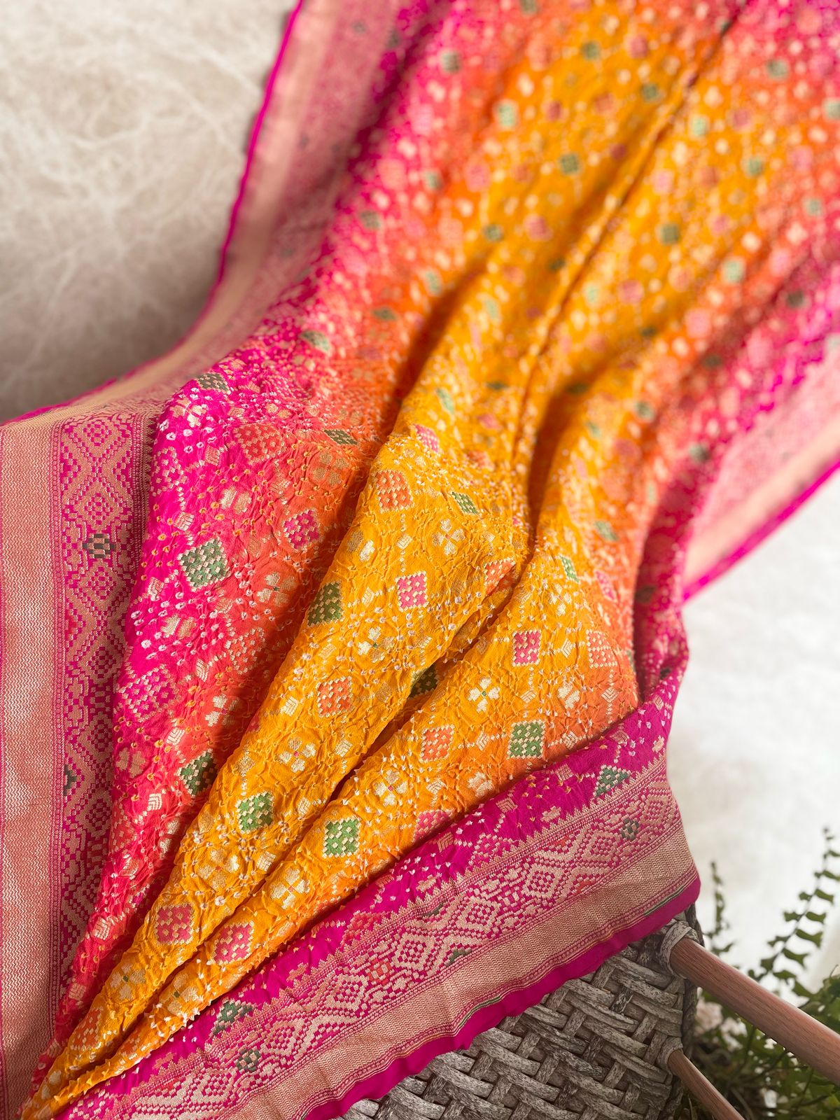 Avni - Mother Earth Meenakari Saree