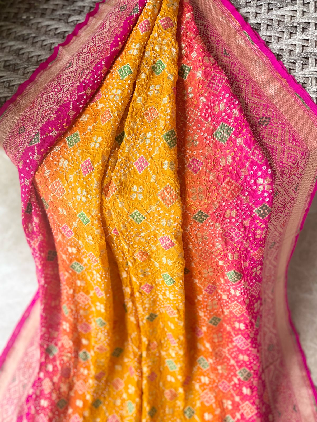 Avni - Mother Earth Meenakari Saree