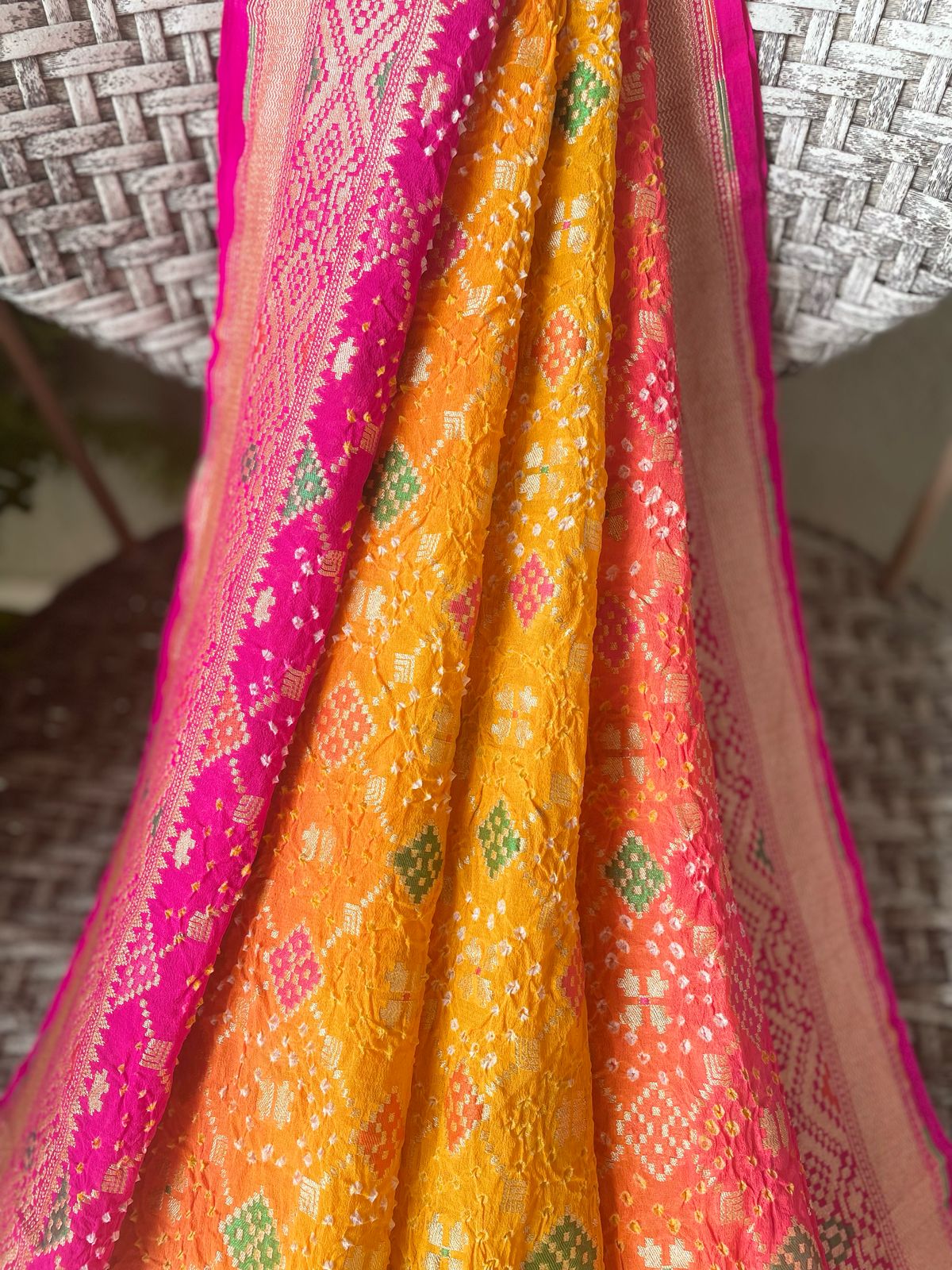 Avni - Mother Earth Meenakari Saree