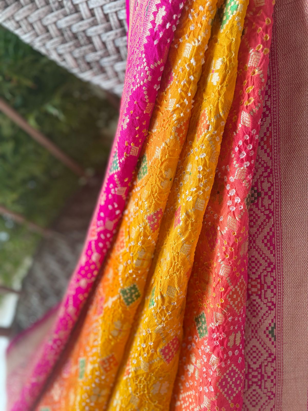 Avni - Mother Earth Meenakari Saree