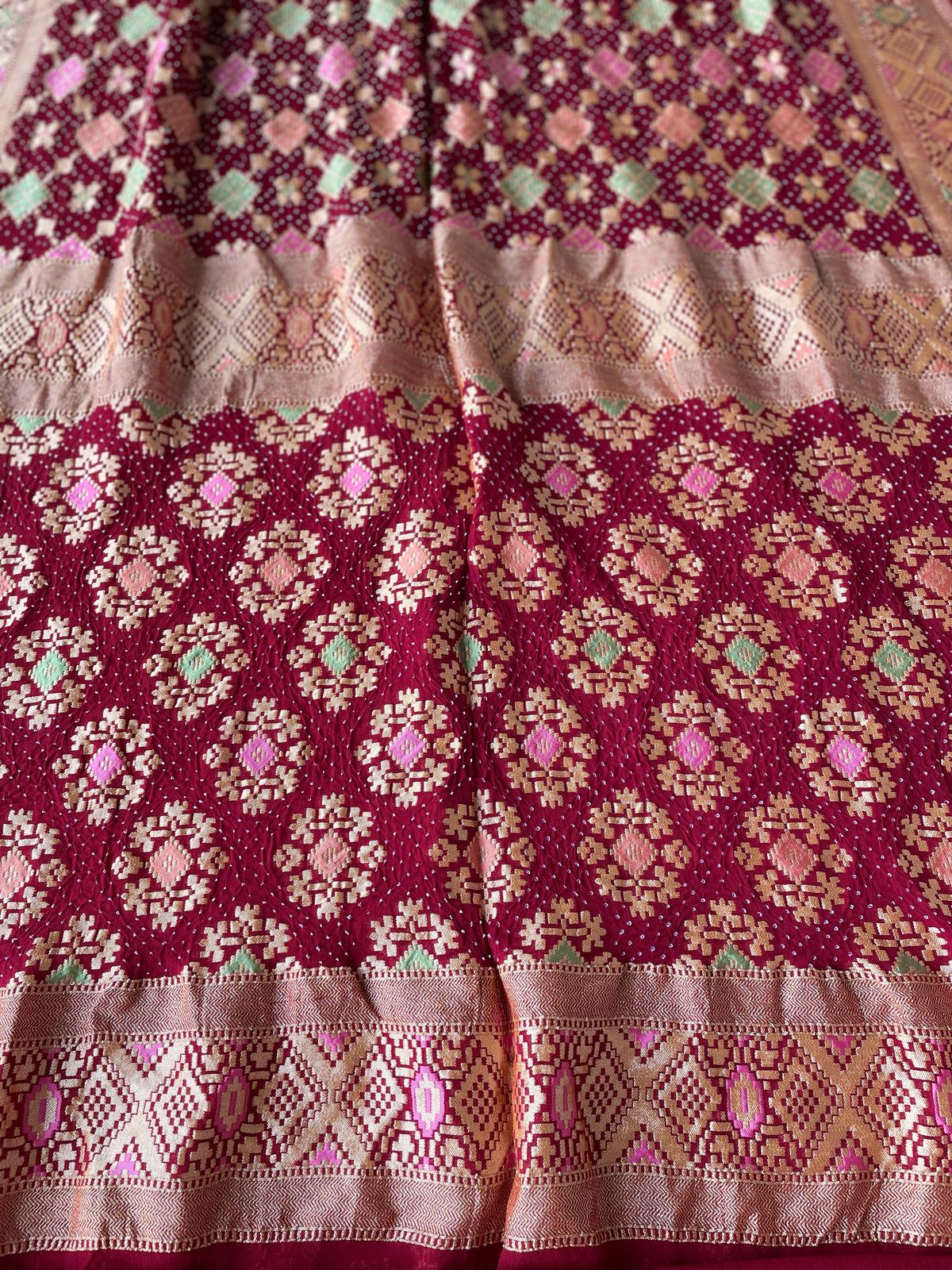 Raina - Beautiful Night Meenakari Saree