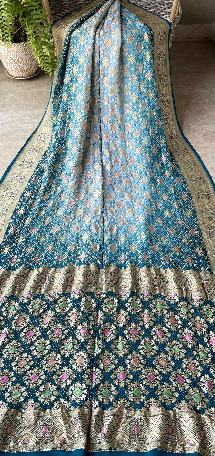Anita - Graceful Meenakari Saree