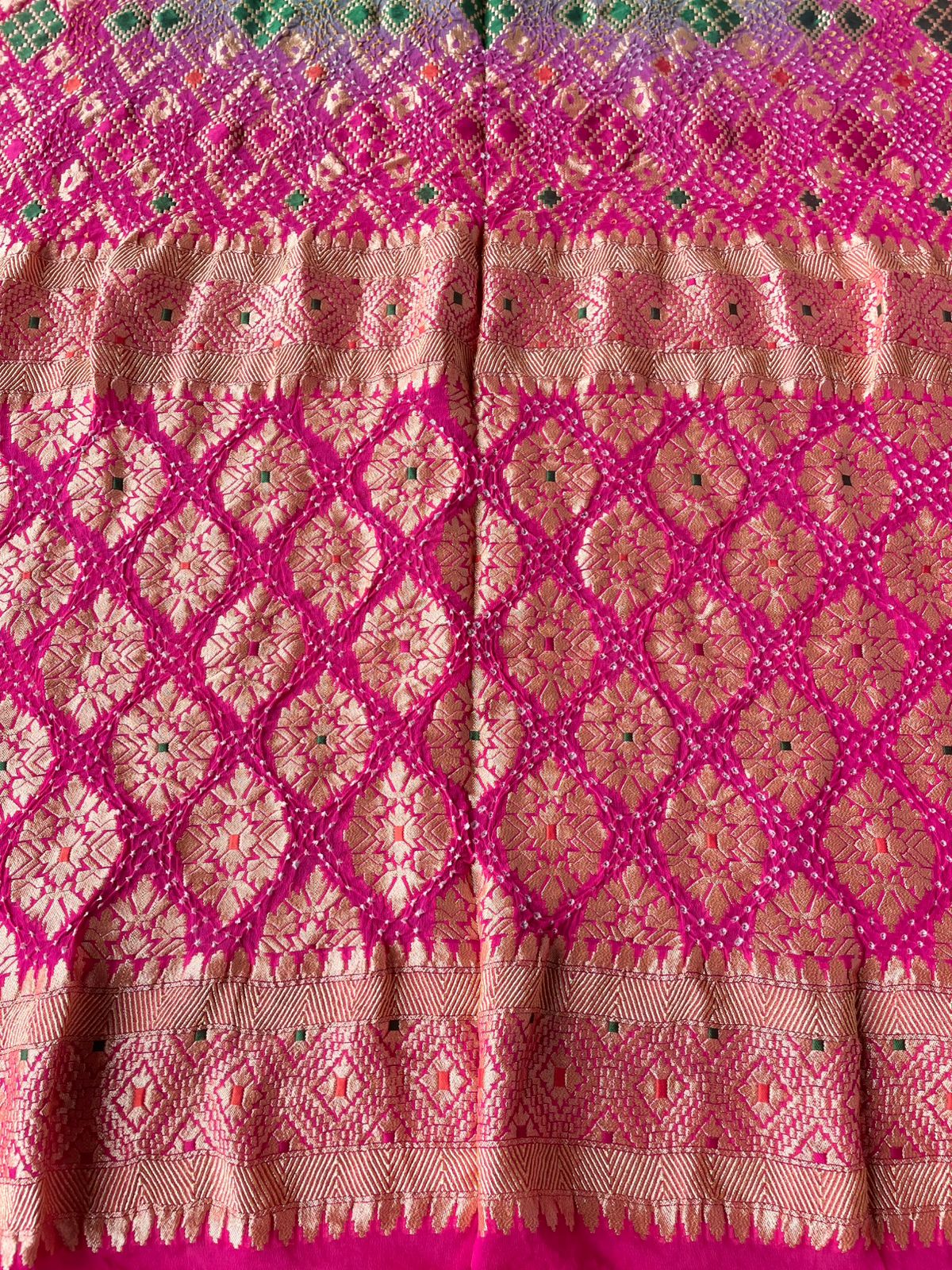 Nirjara - A Warrior Meenakari Saree