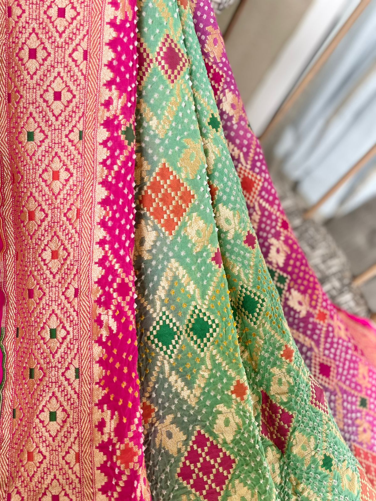 Nirjara - A Warrior Meenakari Saree