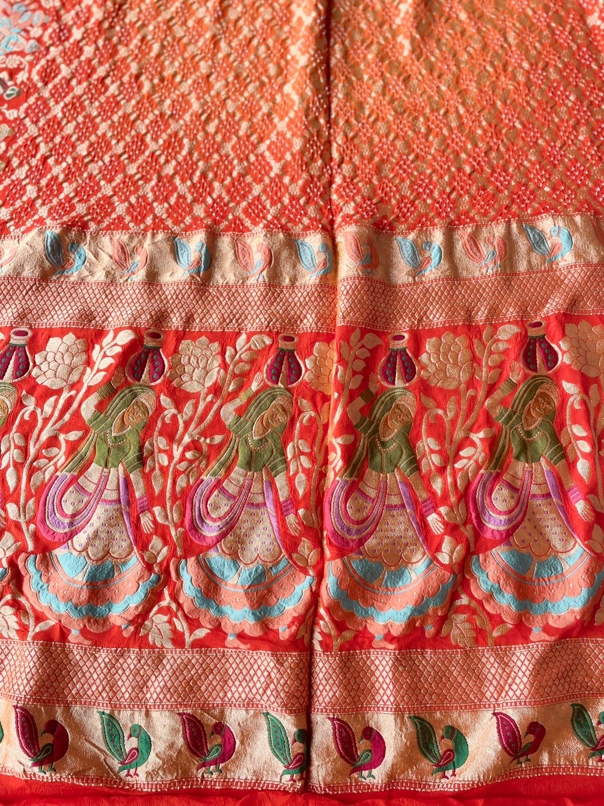 Tamanna - Blissful Wish Meenakari Motif Saree